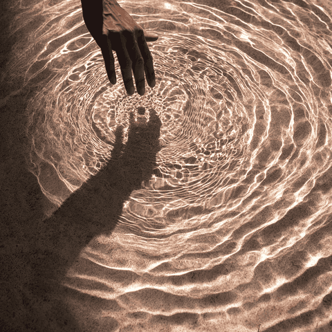 Ripples of Light: water, reflection — AI-generated Photorealistic image made with Midjourney
