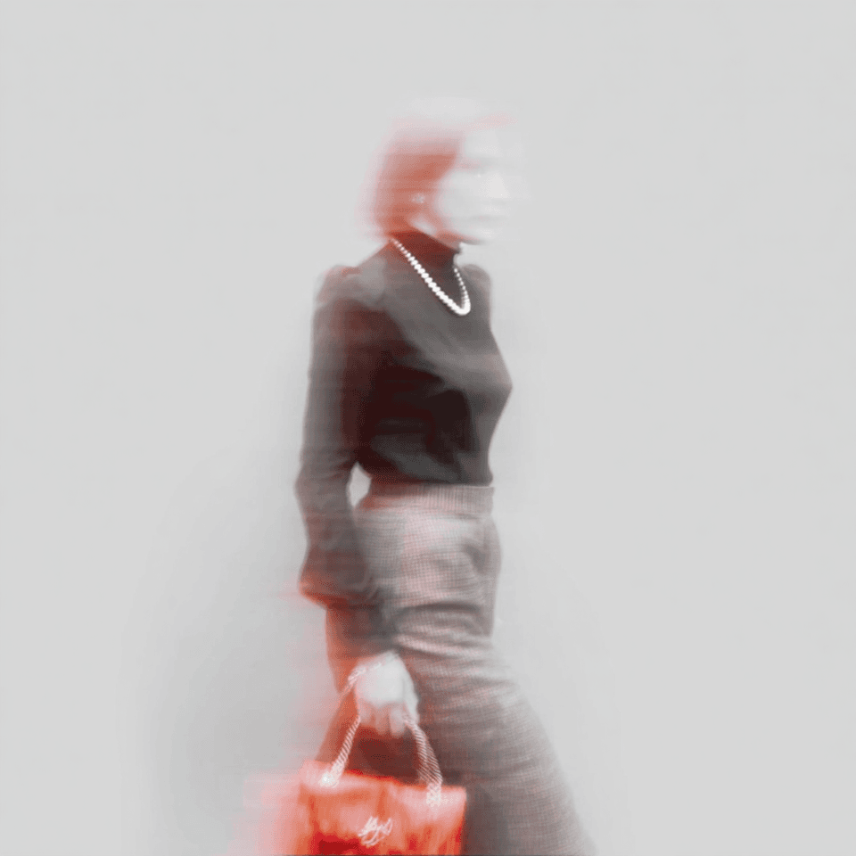 Motion Blur Fashion Portrait: fashion, motion — AI-generated Concept Art image made with Midjourney
