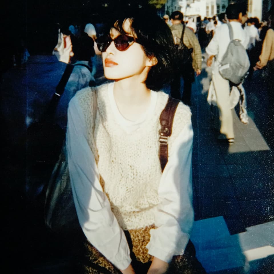 Street Snapshot with Sunglasses: street, portrait — AI-generated Photorealistic image made with Midjourney