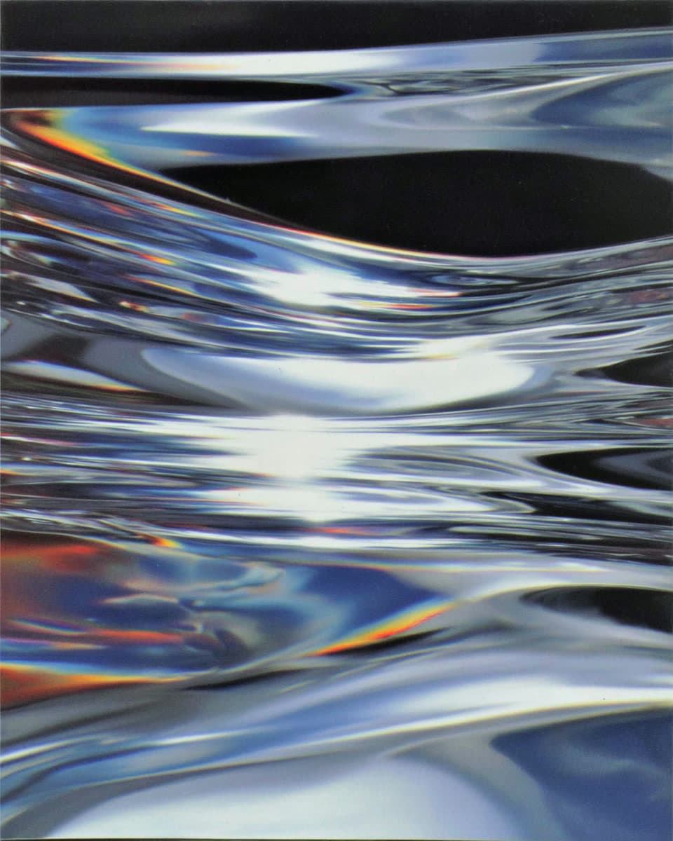 Liquid Chrome Waves: chrome, liquid — AI-generated Texture image made with Midjourney
